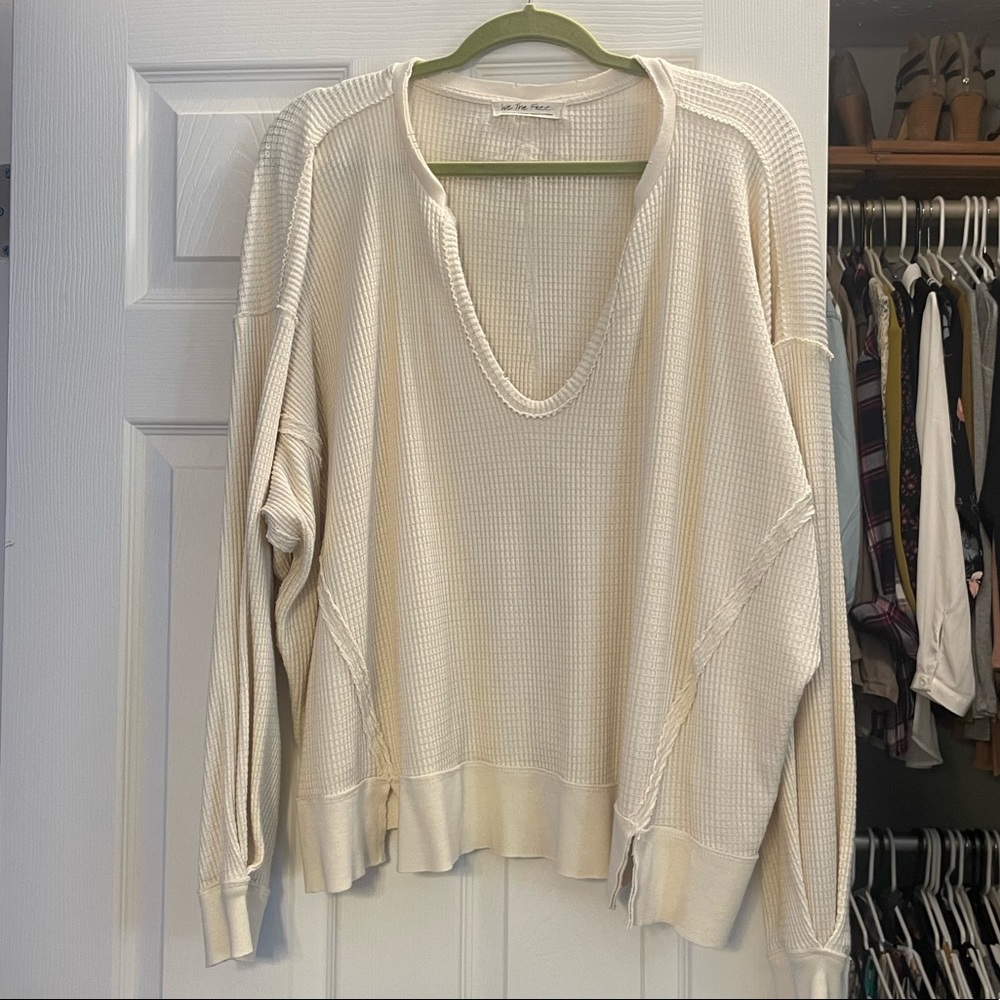 We The Free oversized thermal Size S